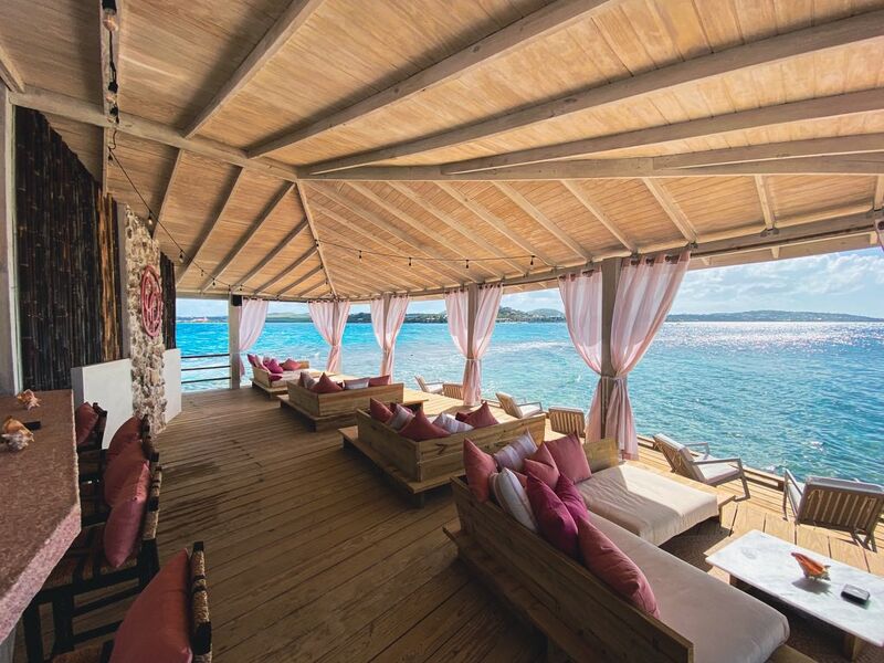 XIV Beach Club on Prickly Pear Island